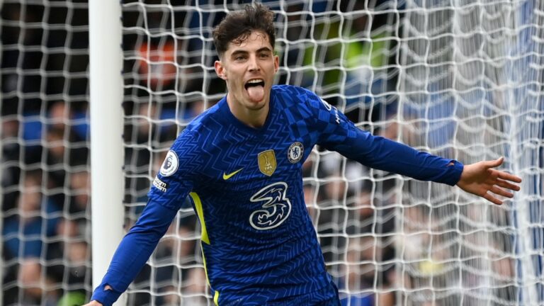 01-12 英超 富勒姆 vs 切爾西 2 Kai Havertz Chelsea 2021 22 1